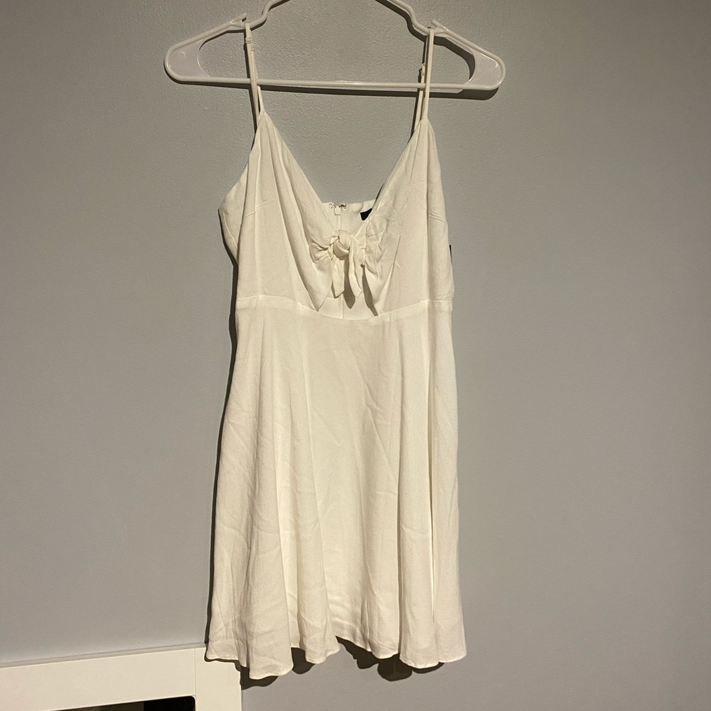 White woven dress NEVER WORN